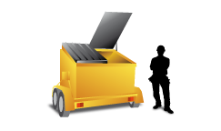 2 Cubic Metre Skip