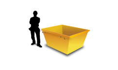 2 Cubic Metre Skip